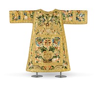 Set of Ecclesiastical Vestments (Partes de un terno eclesiástico) Dalmatic (Dalmática) by Workshop of Manuel José de Mena Cárdenas