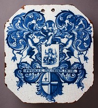 Pill Slab with the Arms of the Society of Apothecaries and the City of London