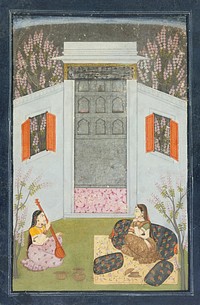 A Lady Listening to Music or Patamanjari Ragini