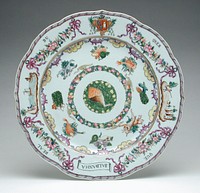 Pieces from an Armorial Dinner Service