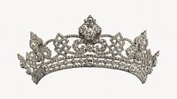 Princess of Denmark crown. Remixed by rawpixel.