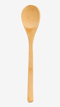 Wooden spoon isolated image