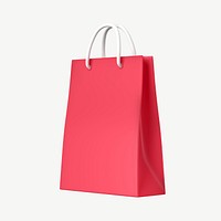 3D shopping bag, re object illustration psd