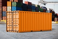 Shipping container, cargo logistics industry