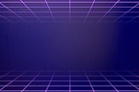Retro-futuristic wireframe purple background