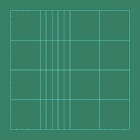 Green cutting mat background vector