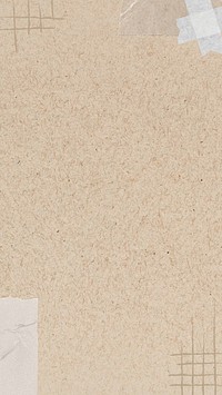 Beige textured iPhone wallpaper, abstract border