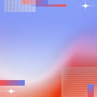Purple gradient background, abstract geometric design