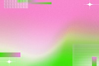 Pink gradient background, abstract geometric design