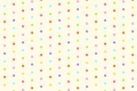 Cute pastel polka dots background