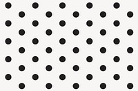 Black & white polka dots background