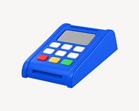 3D Payment terminal isolated design