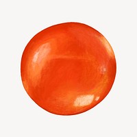 Cherry tomato vegetable, healthy food illustration