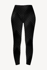 Yoga leggings mockup, sportswear fashion psd