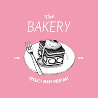 The bakery logo design vector