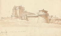 Grotta Ferrata (Near Rome and This is the Abbey) by Sir Robert Smirke the younger