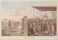 Letters written in a Mahratta camp during the year 1809 : descriptive of the character, domestic habits, and religious ceremonies, of the Mahrattas : with ten coloured engravings, from drawings by a native artist / by Thomas Duer Broughton, Esq., late Commander of the resident's escort at the Court of Scindia.