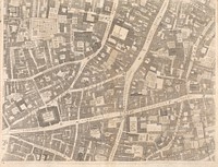 A large and accurate map of the city of London : ichnographically describing all the streets, lanes, alleys, courts, yards, churches, halls, and houses, &c. / actually surveyed and delineated by John Ogilby ...