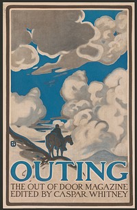 Outing (1902) print in high resolution by Edward Penfield. 