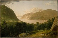 Hudson River Scene by John Frederick Kensett