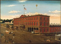 The Third Avenue Railroad Depot by William H. Schenck