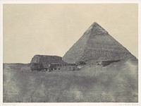 Égypte Moyenne. Pyramide de Chéphren