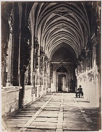 Cloisters of the Church of Saint John of the Kings, Toledo, Spain by Charles Clifford