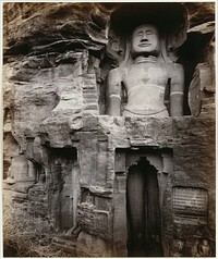 Large Shrine Figure in the Happy Valley, Gwalior, India
