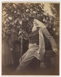 Charles Hay Cameron, Esq., in His Garden at Freshwater