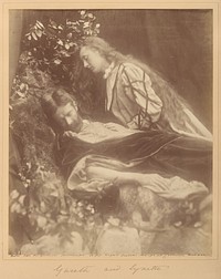 Gareth and Lynette by Julia Margaret Cameron