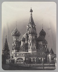 St. Basil's Cathedral, Red Square, Moscow  by Unknown