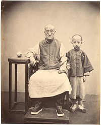 Teh Hop-Ho (Canton) and his Son