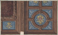 Design for Dining Room Ceiling, Hôtel de Behague