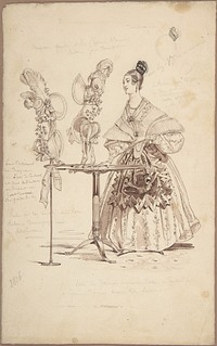 Costume Design by Pierre-Numa Bassaget, called Numa