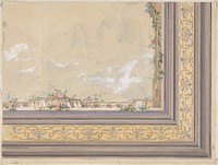 Design for Ceiling by Jules Edmond Charles Lachaise and Eugène Pierre Gourdet