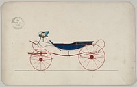 Design for Cabriolet (unnumbered), Manufacturer : Brewster & Co.