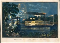 "Rounding a Bend" on the Mississippi – The Parting Salute