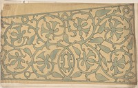 Panel of Ornament, possibly Metalwork