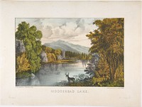 Moosehead Lake, Maine, publisher Currier & Ives