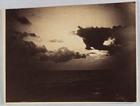 étude de nuages by Gustave Le Gray