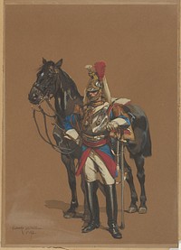 Cuirassier, Edouard Detaille (draftsman)