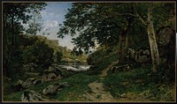 The Rocky Path in the Morvan (Chemin des roches dans le Morvan) by Henri-Joseph Harpignies