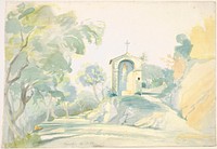 A Roadside Chapel near Tivoli 