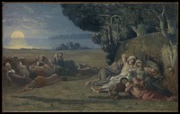 Sleep by Pierre Puvis de Chavannes