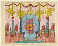 Scene 14, from Jack and the Giant Killer, Scenes for a Toy Theater, Benjamin Pollock (publisher)