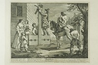 Hudibras Triumphant, plate four from Hudibras by William Hogarth