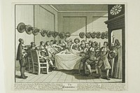 The Committee, plate ten from Hudibras by William Hogarth