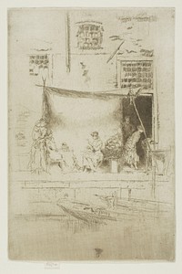 Fruit Stall by James McNeill Whistler