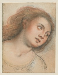 Study for Female Head (verso); Head of Christ (recto) by Carlo Francesco Nuvolone