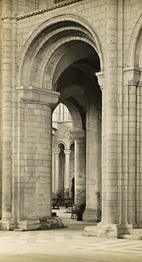 Ely Cathedral: Nave into North Transept by Frederick H. Evans